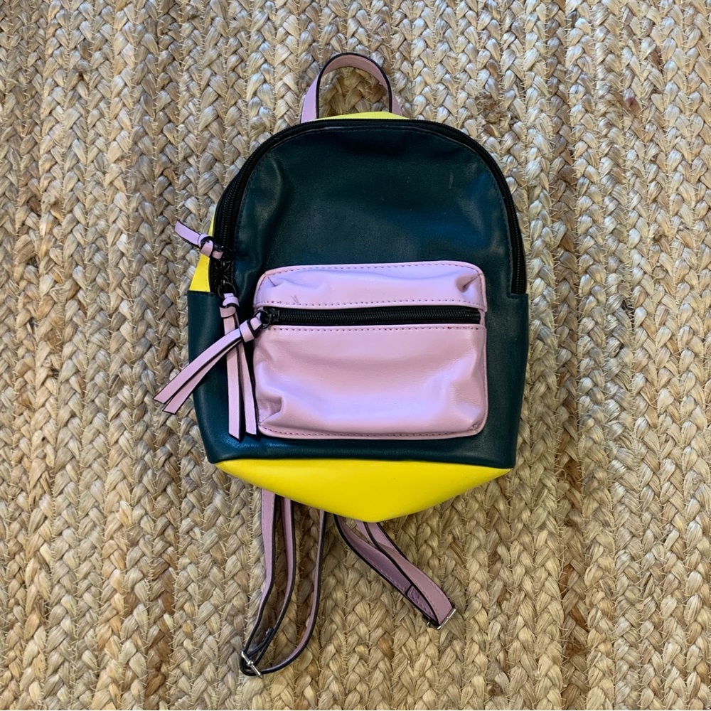 Colorblock Mini Backpack